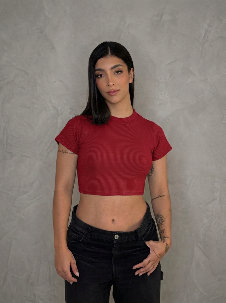 Blusa 0681 - Rib Premium Talla Unica