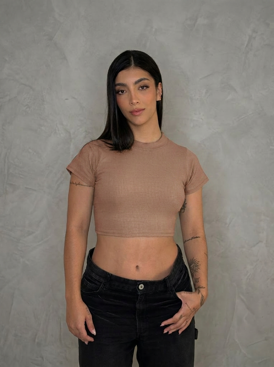 Blusa 0681 - Rib Premium Talla Unica