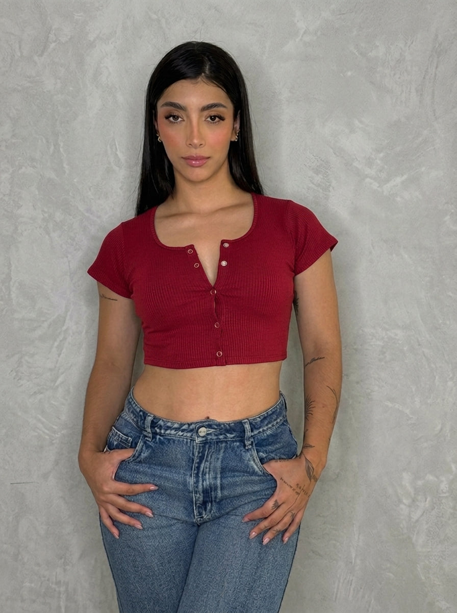 Blusa 0773 - Rib Premium Talla Unica