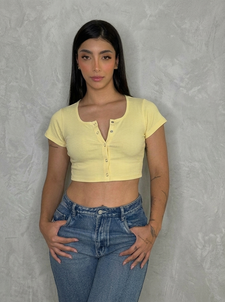 Blusa 0773 - Rib Premium Talla Unica