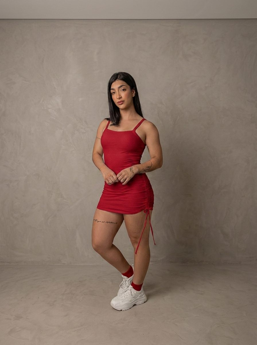 Vestido 1806 - Rib Premium Talla Unica