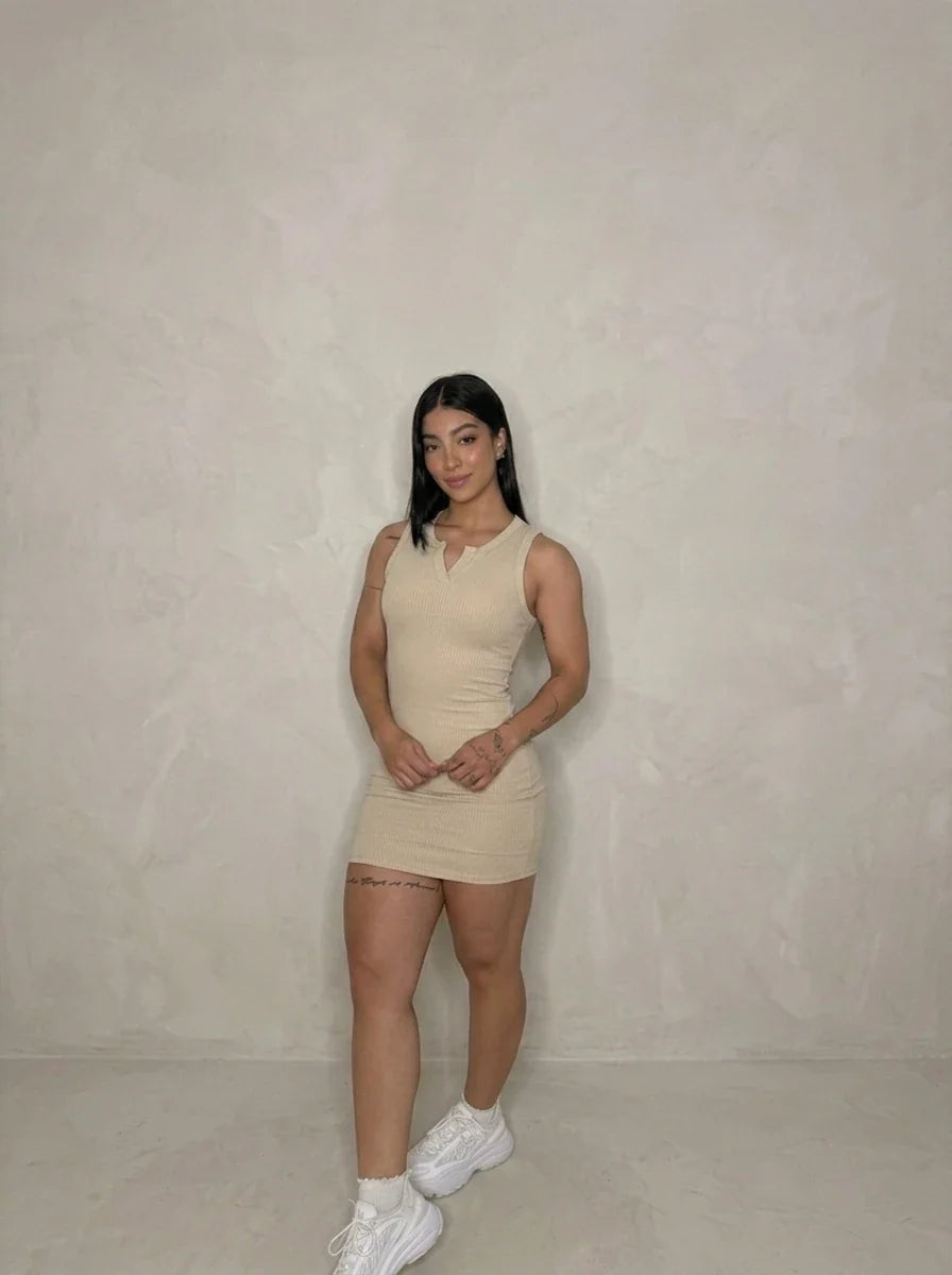 Vestido 1836 - Rib Premium Talla Unica