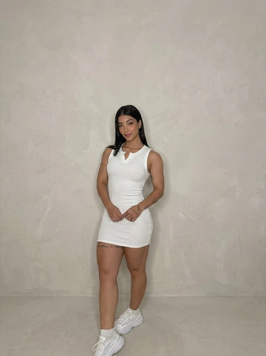 Vestido 1836 - Rib Premium Talla Unica