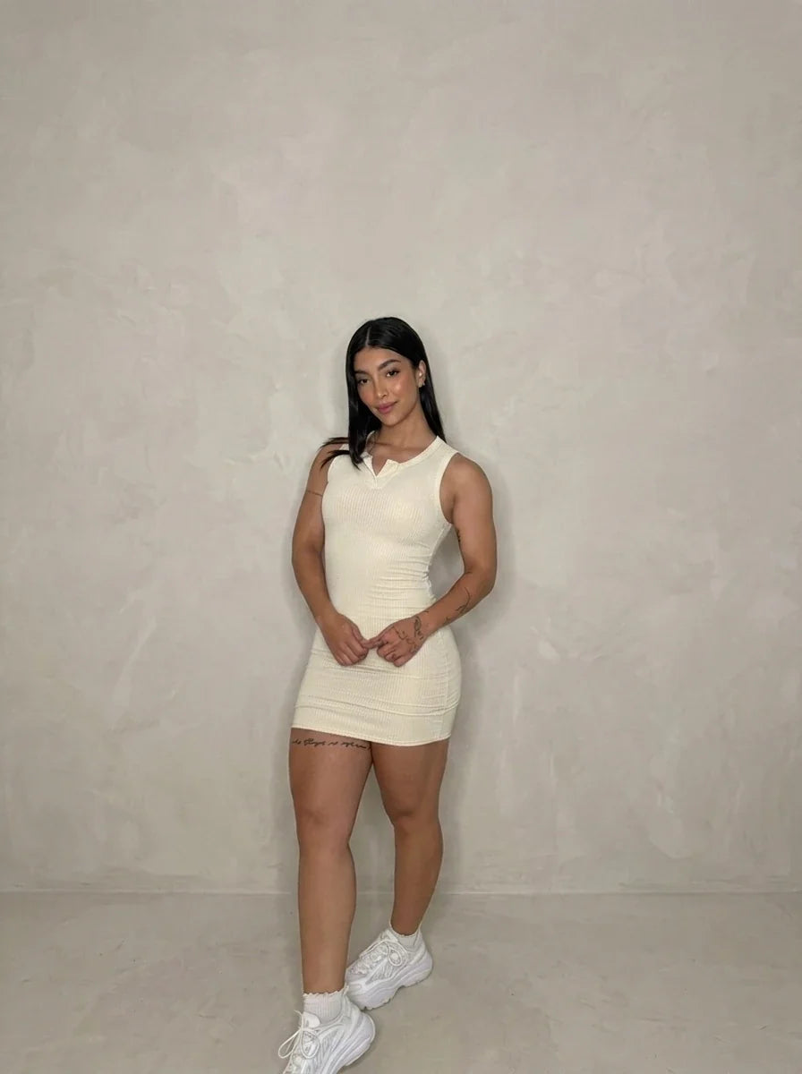 Vestido 1836 - Rib Premium Talla Unica
