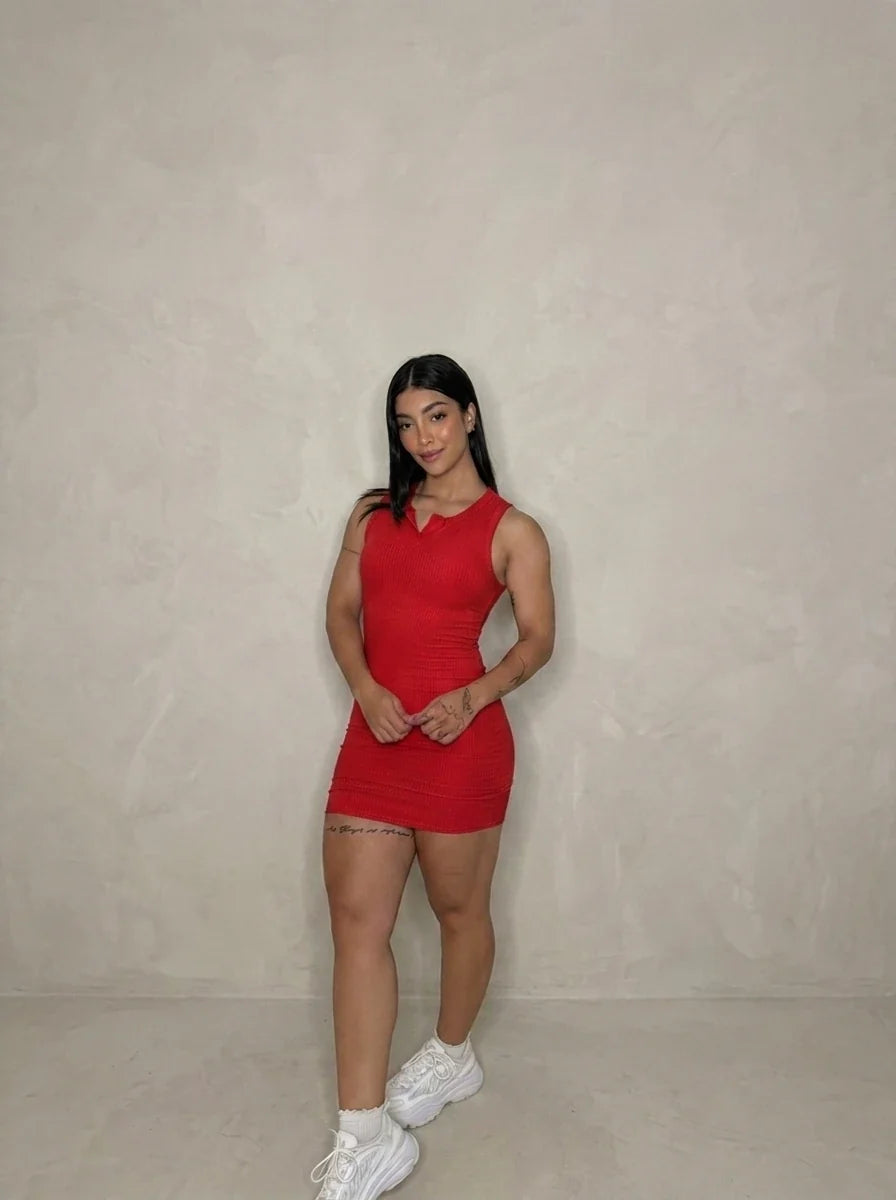Vestido 1836 - Rib Premium Talla Unica