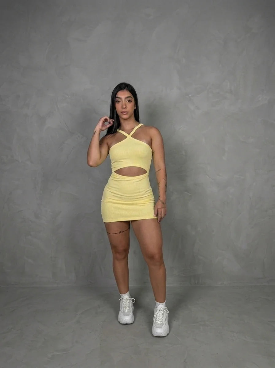 Vestido 1839 - Rib Premium Talla Unica