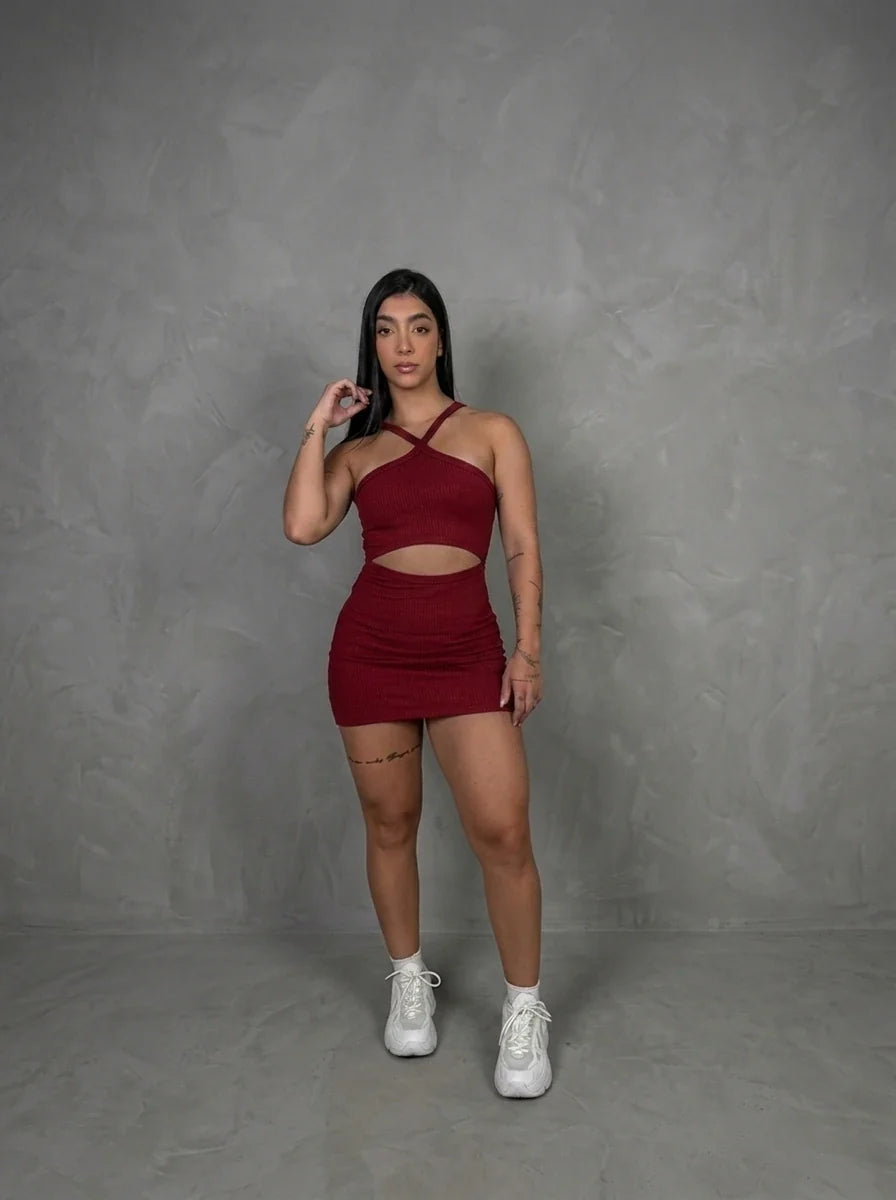 Vestido 1839 - Rib Premium Talla Unica