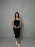 Vestido largo 1889 - Rib Premium Talla Unica